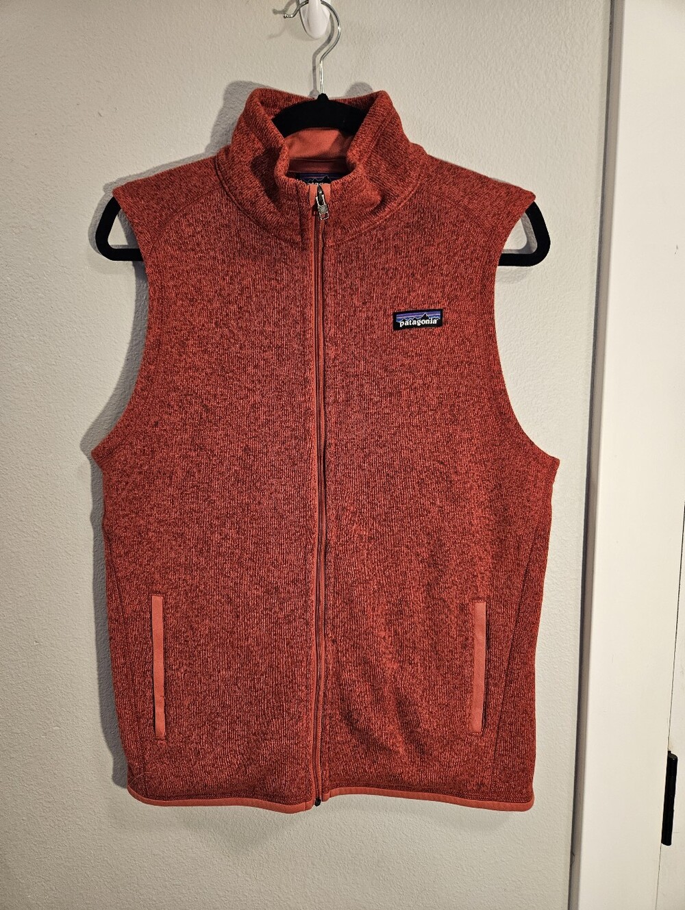Patagonia Better Sweater Vest Women Size Large Red